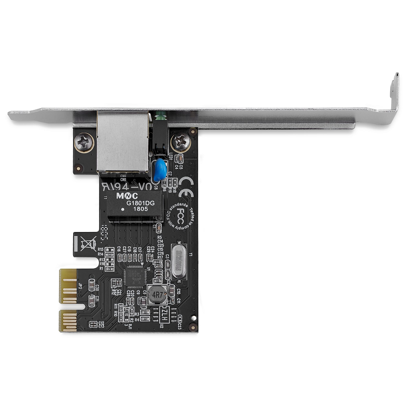 StarTech ST1000SPEX2 1 Port PCIe Gigabit Network Server Adapter NIC Card - Dual Profile